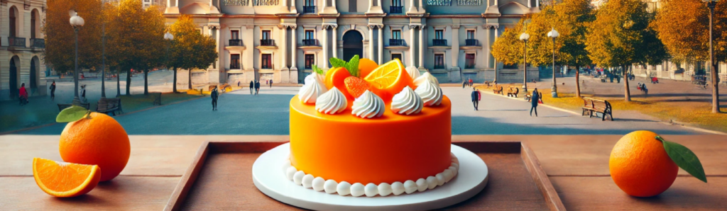 queque de naranja palacio de la moneda